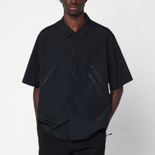  Purple Mountain Observatory Black nylon shirt