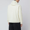 Purple Mountain Observatory Cream-colored sweatshirt with built-in balaclava
