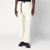 Purple Mountain Observatory Terrain cream-colored trousers in cotton-nylon blend