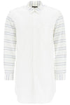 Comme Des Garcons Homme Plus maxi jacquard shirt with