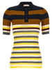 Marni Ribbed Wool Polo Shirt
