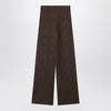 Max Mara Brown Prince of Wales trousers
