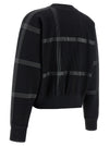 Pleats Please Issey Miyake Crossing Knit Sweater