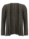 Pleats Please Issey Miyake Mellow Pleats Cardigan