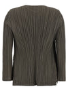Pleats Please Issey Miyake Mellow Pleats Cardigan