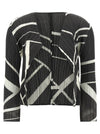 Pleats Please Issey Miyake Fold Line Cardigan