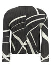 Pleats Please Issey Miyake Fold Line Cardigan