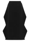 Pleats Please Issey Miyake Zig Zag Knit Skirt