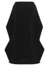 Pleats Please Issey Miyake Zig Zag Knit Skirt