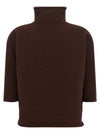Pleats Please Issey Miyake Zig Zag Knit Blouse