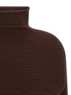 Pleats Please Issey Miyake Zig Zag Knit Blouse