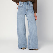  ISABEL MARANT Wide ice blue jeans