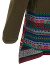 Comme Des Garçons Homme Plus Jacquard Insert Cardigan