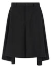 Comme Des Garçons Homme Plus Extra Loose Leg Bermuda Shorts