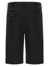 Comme Des Garçons Homme Plus Zip Bermuda Shorts