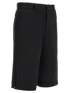 Comme Des Garçons Homme Plus Zip Bermuda Shorts