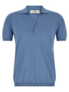 Riviera Project Open Collar Polo Shirt