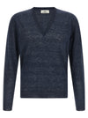 Riviera Project Linen And Silk Sweater