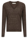 Riviera Project Linen And Silk Sweater
