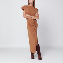 ISABEL MARANT Camel-coloured Nadela cotton dress