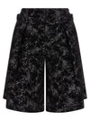 Comme Des Garçons Homme Plus Double Waist Bermuda Shorts