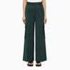 AMIRI Forest green wool trousers