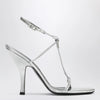 Jude Mixer sandal in silver leather