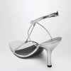 Jude Mixer sandal in silver leather