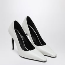 Jude Fame pumps in white polished leather