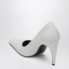 Jude Fame pumps in white polished leather