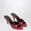 Jude Haze sandal in red leather