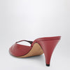 Jude Haze sandal in red leather
