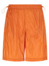 Laminar Shiny Nylon Bermuda Shorts