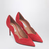 Aquazzura Red suede leather pumps
