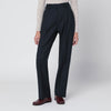 Blazé Milano First Class pants in navy blue wool and mohair