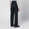 Blazé Milano First Class pants in navy blue wool and mohair