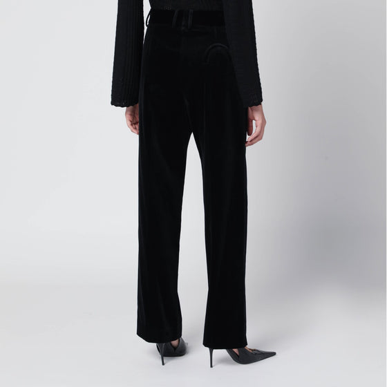 Blazé Milano Jealousy pants in black velvet