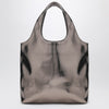 A.P.C. Ninon metallic silver tote bag