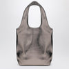 A.P.C. Small metallic silver Ninon tote bag