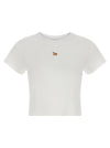 Maison Kitsuné Baby Fox Cropped T-shirt