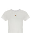 Maison Kitsuné Baby Fox Cropped T-shirt