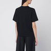 Maison Kitsuné Black T-shirt with logo patch