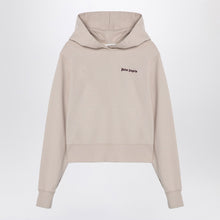  Palm Angels Logo hoodie light beige