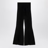 Palm Angels Black lurex viscose blend trousers