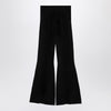 Palm Angels Black lurex viscose blend trousers