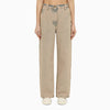 Palm Angels Wide jeans in pinkish denim