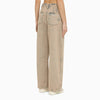 Palm Angels Wide jeans in pinkish denim