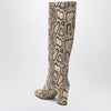 Paris Texas Lavinia boots in python-printed leather
