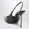 Paris Texas Lidia slingback pumps in black patent leather