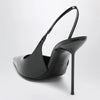 Paris Texas Lidia slingback pumps in black patent leather